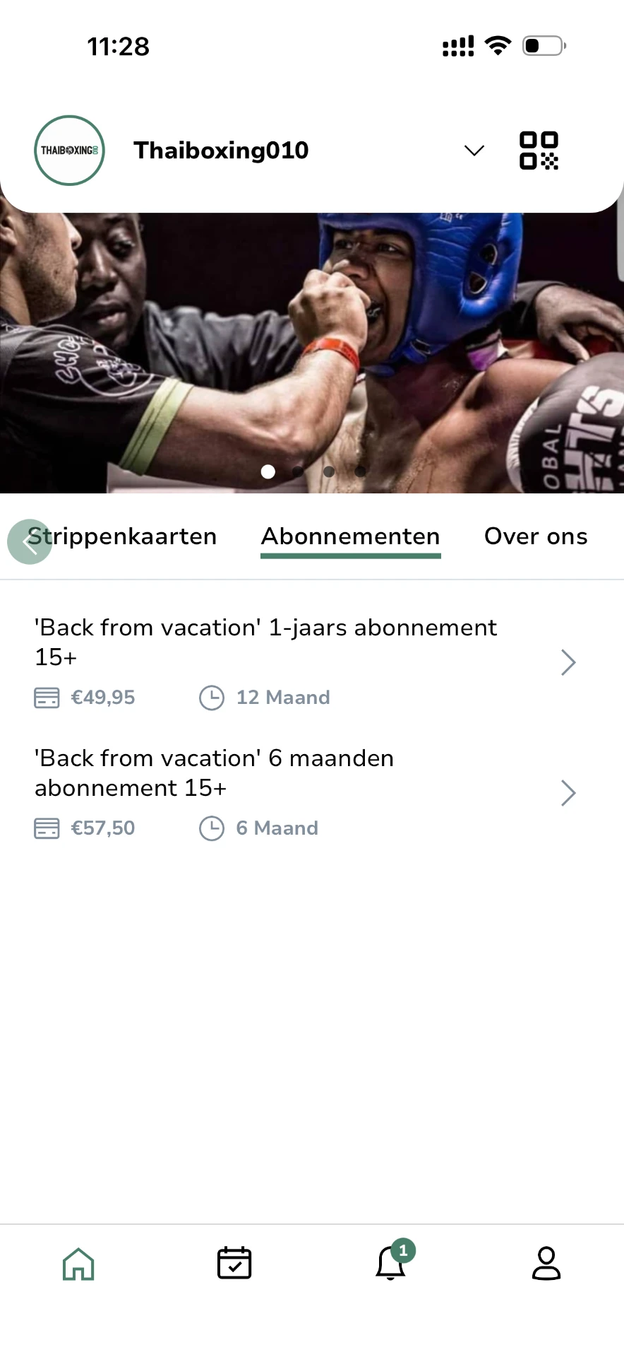 Abonnementen in de AppyBee-app